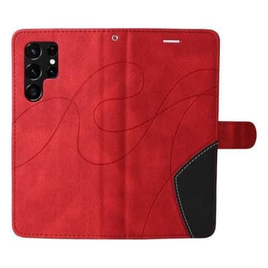 KS Plånboksfodral till Samsung Galaxy S23 Ultra - Röd
