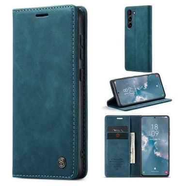 CASEME Plånboksfodral Samsung Galaxy S23 - Blå