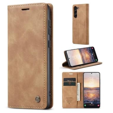CASEME Plånboksfodral Samsung Galaxy S23 - Brun