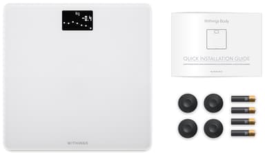 Withings Body badrumsvåg WITWBS06BK (vit)