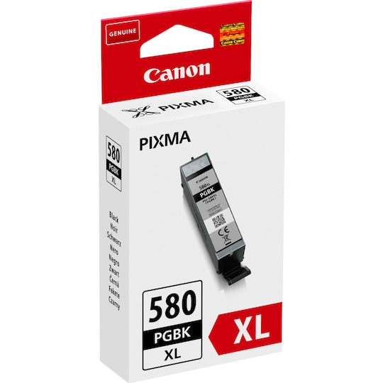 Canon bläckpatron PGI-580XL Svart