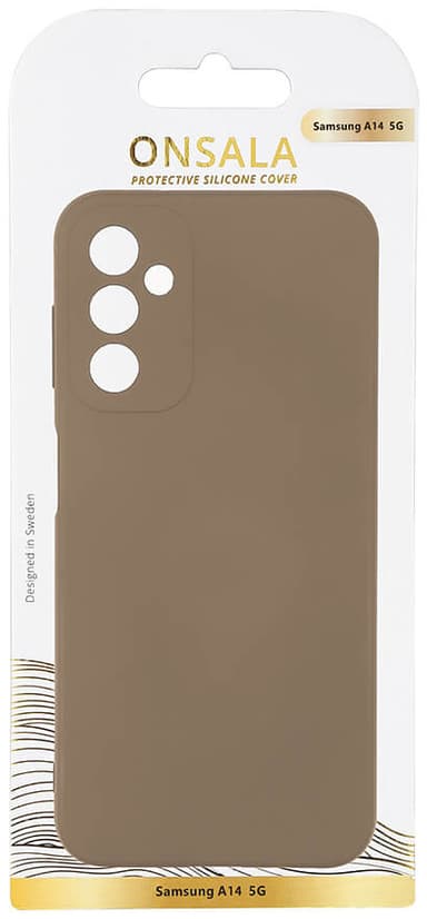 ONSALA Samsung A14 5G S mobilskal (sand)