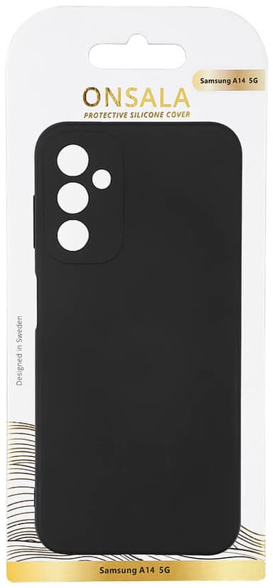 ONSALA Samsung A14 5G mobilskal (sand, grön, svart)
