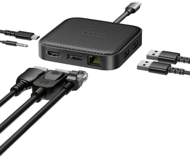 Hyper HyperDrive USB4 mobil dockningsstation