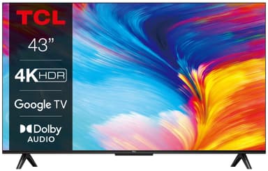 TCL 43" P631 4K LED Smart TV (2023)