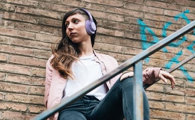 JBL Tune 720BT trådlösa around ear-hörlurar (lila)