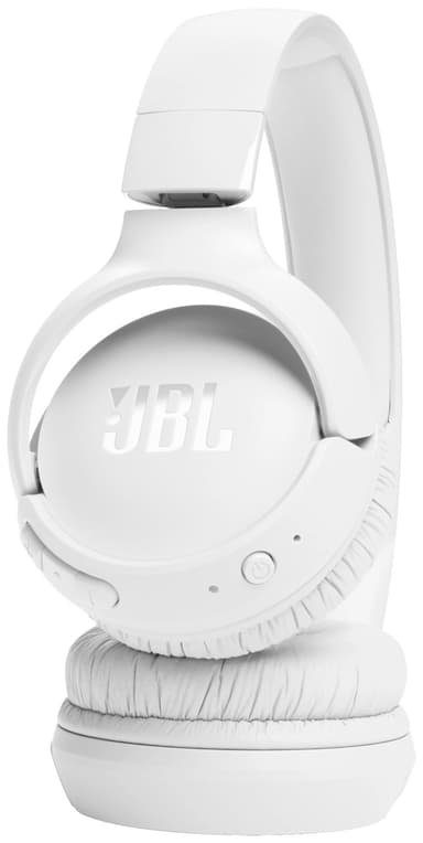 JBL Tune 520BT trådlösa around ear-hörlurar (vita)