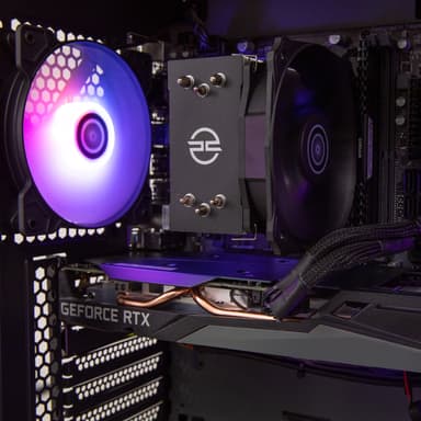 PCSpecialist Vortex G30X i3-12/8/512/3050 stationär dator gaming