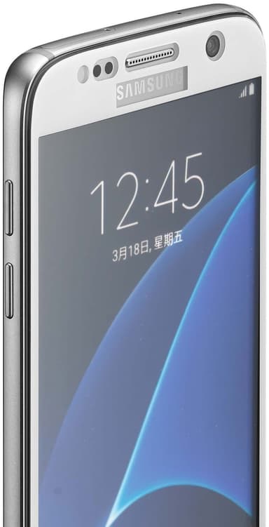 Sandstrøm Full Fit Glass Samsung Galaxy S7 (vit)