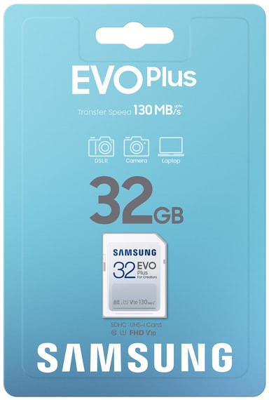 Samsung EVO Plus 32GB SD card Elgiganten
