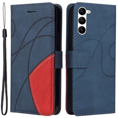 KT Plånboksfodral till Samsung Galaxy S23+ (Plus) - Blå/Röd