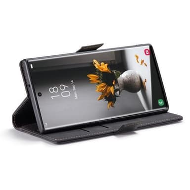 CASEME Plånboksfodral Samsung Galaxy S23 Ultra - Svart