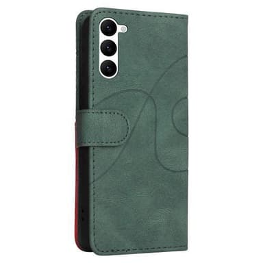 KT Plånboksfodral till Samsung Galaxy S23+ (Plus) - Grön/Röd