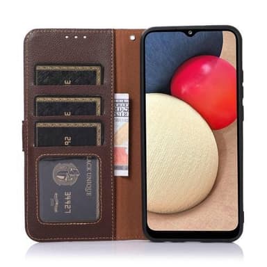 Samsung Galaxy S23+ (Plus) KHAZNEH Plånboksfodral - Brun/Blå