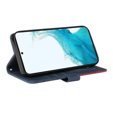 KT Plånboksfodral till Samsung Galaxy S23+ (Plus) - Blå/Röd