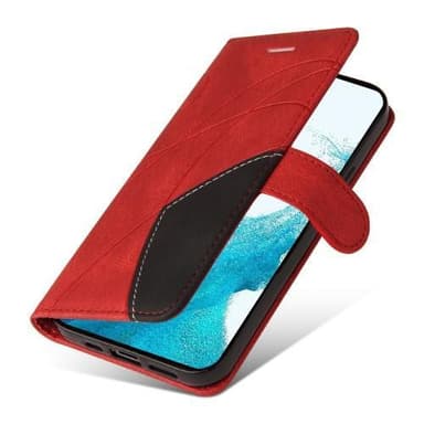 KT Plånboksfodral till Samsung Galaxy S23+ (Plus) - Röd/Svart