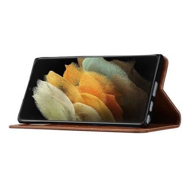 Samsung Galaxy S23 Ultra Plånboksfodral  - Svart