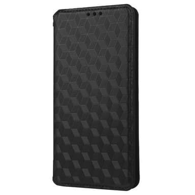 Plånboksfodral Rhombus till Samsung Galaxy S23 Ultra - Svart
