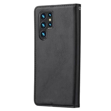 Samsung Galaxy S23 Ultra Plånboksfodral  - Svart