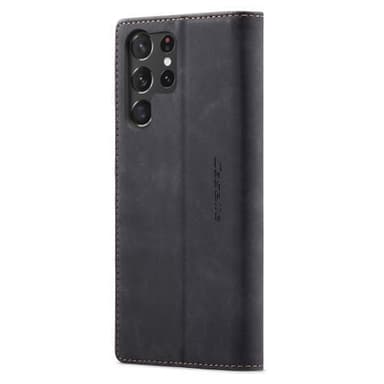 CASEME Plånboksfodral Samsung Galaxy S23 Ultra - Svart