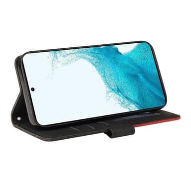 KT Plånboksfodral till Samsung Galaxy S23+ (Plus) - Svart/Röd