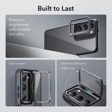 ESR Samsung Galaxy S23 Plus Skal Classic Kickstand Svart Transparent