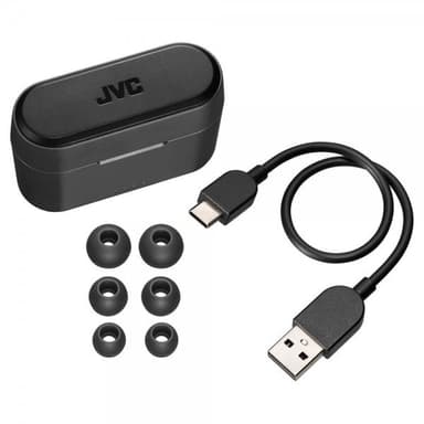 JVC Hörlurar In-Ear True Wireless Stix Svart HA-A9T