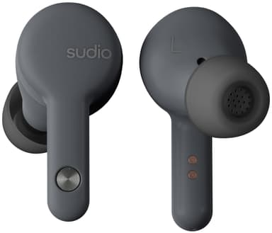 Sudio A2 trådlösa in ear-hörlurar (antracit)