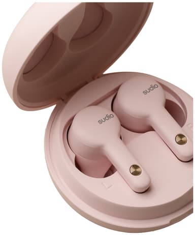 Sudio A2 trådlösa in ear-hörlurar (rosa)
