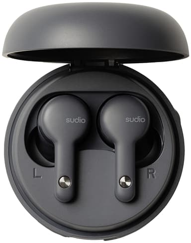 Sudio A2 trådlösa in ear-hörlurar (antracit)