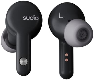 Sudio A2 trådlösa in ear-hörlurar (svarta)