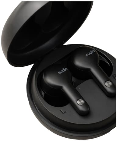 Sudio A2 trådlösa in ear-hörlurar (svarta)