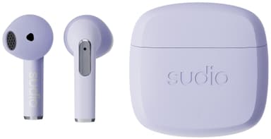 Sudio N2 trådlösa in ear-hörlurar (lila)