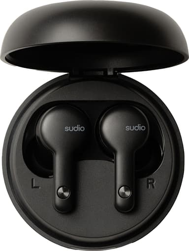 Sudio A2 trådlösa in ear-hörlurar (svarta)