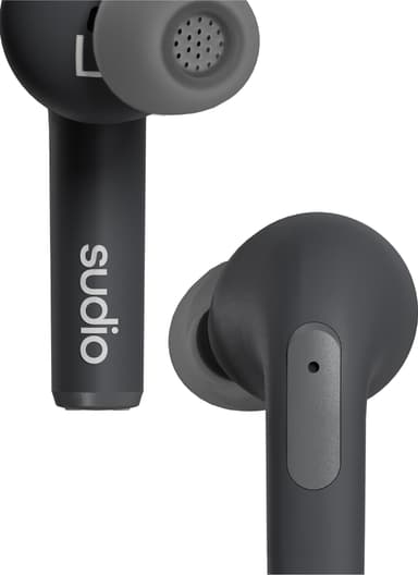 Sudio N2 Pro trådlösa in ear-hörlurar (svarta)