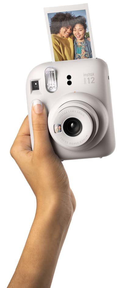 Fujifilm Instax Mini 12 kompaktkamera (vit)