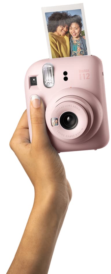 Fujifilm Instax Mini 12 kompaktkamera (rosa, paket med 10 kort)