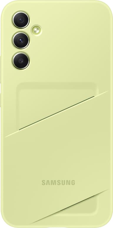 Samsung Galaxy A34 Card Slot fodral (grönt)