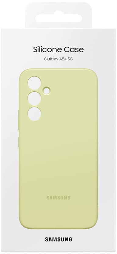 Samsung Galaxy A54 Silicone fodral (grönt)