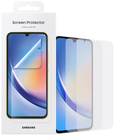 Samsung Galaxy A34 skärmskydd (transparent)
