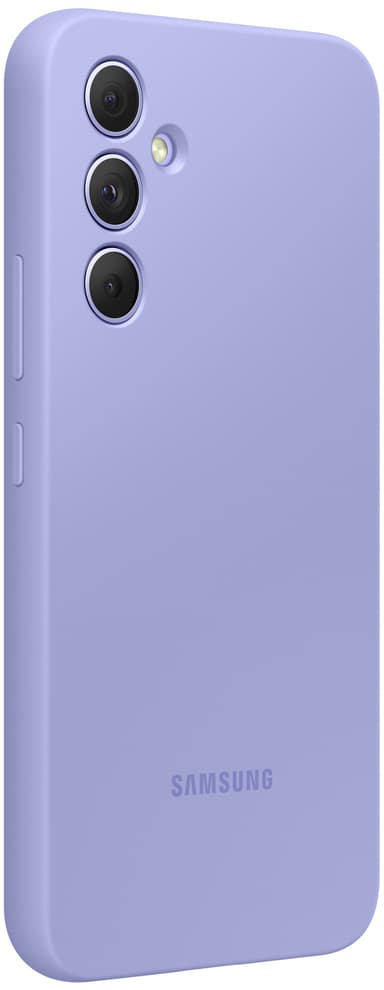 Samsung Galaxy A54 Silicone fodral (lila)