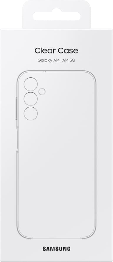 Samsung Galaxy A14 LTE/5G Clear mobilskal (genomskinligt)