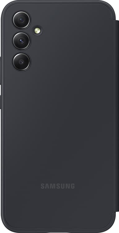 Samsung Galaxy A34 Smart View plånboksfodral (svart)