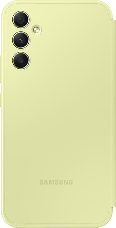 Samsung Galaxy A34 Smart View plånboksfodral (grönt)