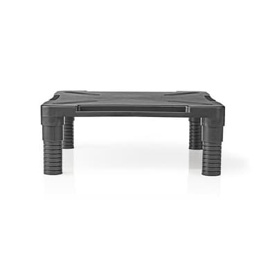 Ergonomiskt skärmstativ | Justerbart | Svart