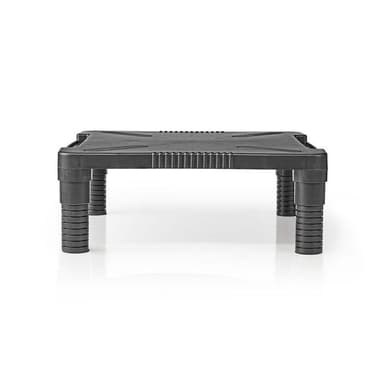 Ergonomiskt skärmstativ | Justerbart | Svart