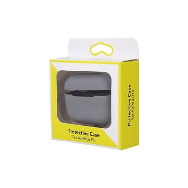Airpods Pro Skyddsfodral med krok, grå