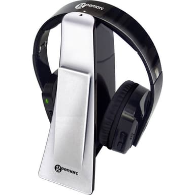 Geemarc CL7400 OPTI Trådlös TV Over Ear hörlurar Over