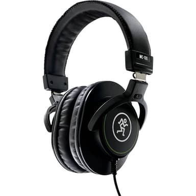 Mackie MC-100 Over Ear hörlurar Over Ear Svart