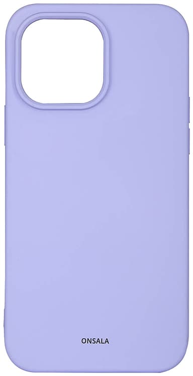 Onsala iPhone 14 Pro Max silikonskal (lila)